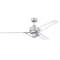 Westinghouse 54" 3-Blade Julien Indoor Brushed Nickel Ceiling Fan, Remote 7225500 - alternate 7